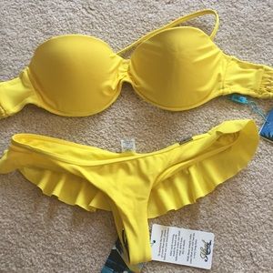 Yellow bikini new with tags